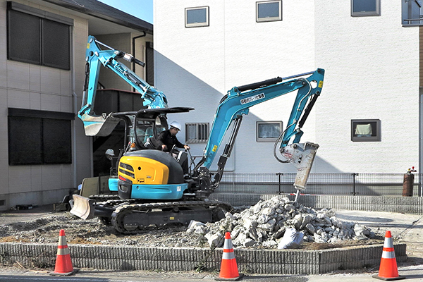 解体工事の流れ